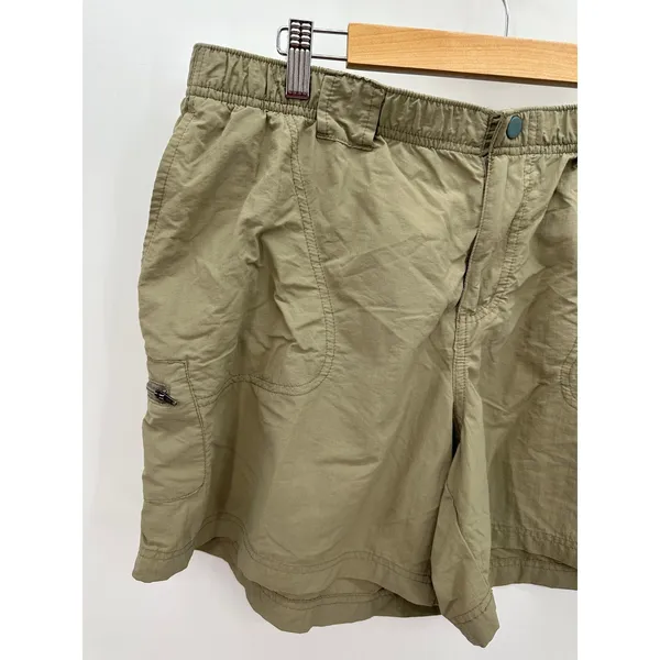 Columbia Womens Khaki Nylon Cargo Shorts Size XL Outdoors Hiking Lightweight‎ - Image 4