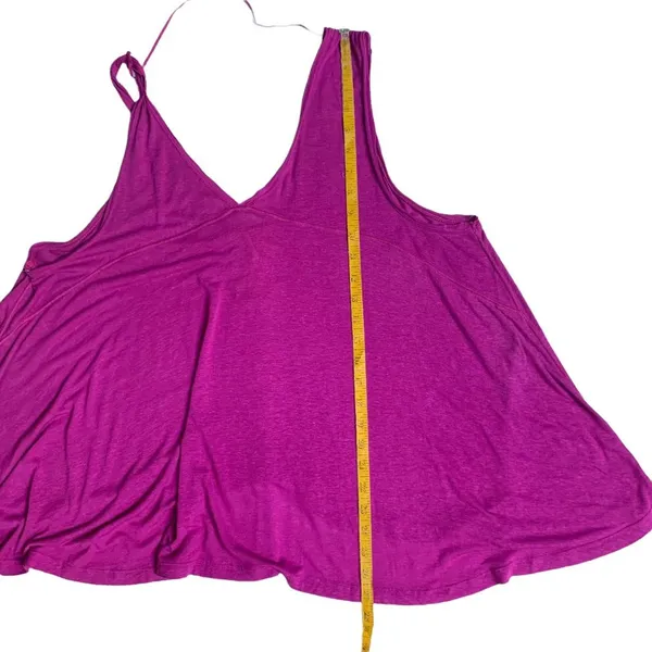 Free People New Vibes Tank Top Pink Small S Lightweight Embellished Boho NWT - Image 17