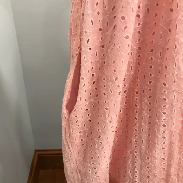 Pink/Peach Dress Pink Size L - Image 2