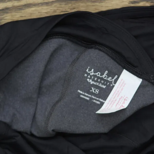 NWT Isabel Maternity By Ingrid & Isabel Active Maternity Leggings Gray XS - Image 9