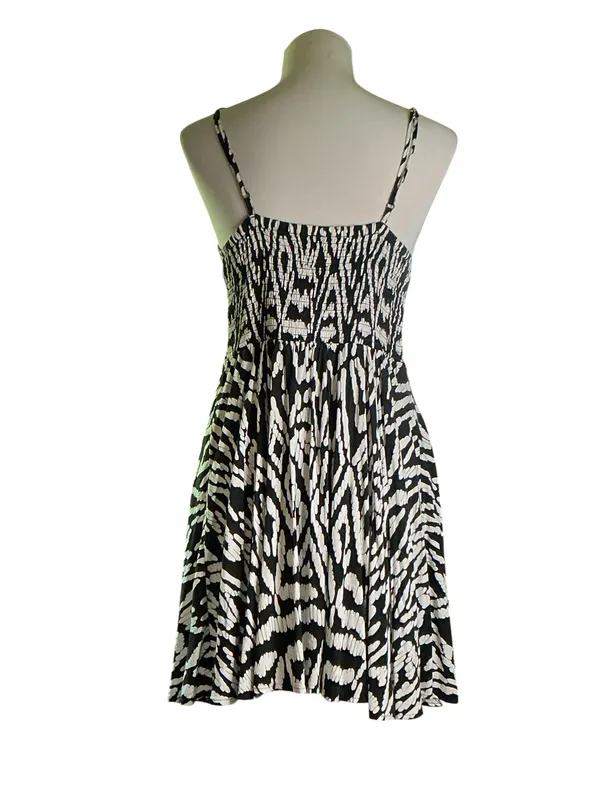 Aeropostale Ikat Print High-Neck Mini Dress - Image 2