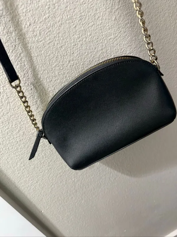 Kate Spade Black Hilli Crossbody Bag Leather Purse - Image 4