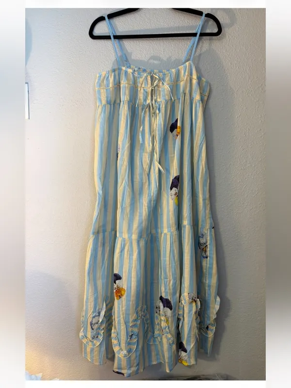 NWT Anthropologie LyreBird Midi Nap Dress - Image 4