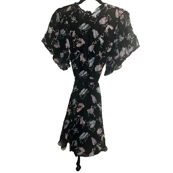 ✨Zara Studio Ballet Print Ruffle Sz Xs/S Dress✨ - Image 7