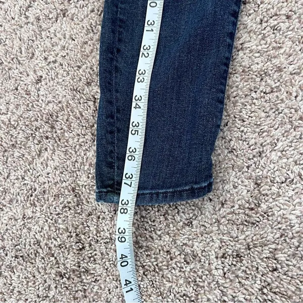 Mother‎ Jeans The Looker Jaded and Torn Distressed Skinny Blue Denim Mid Rise - Image 13