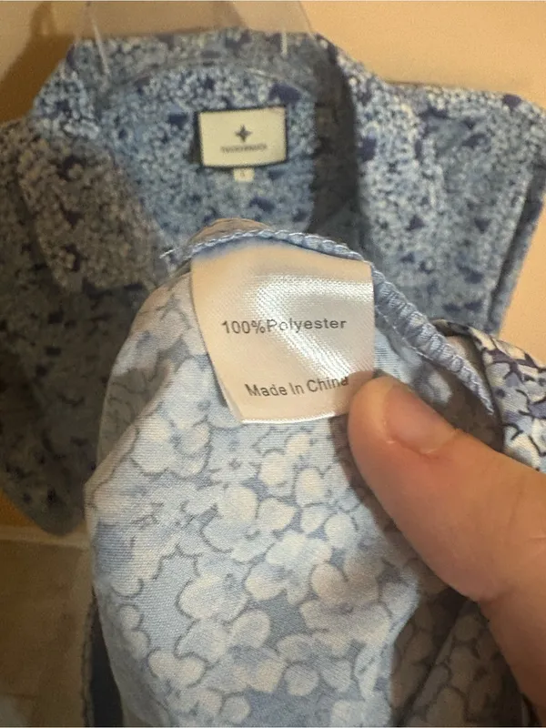Tuckernuck Blue Floral Button-up Shirtdress - Image 6