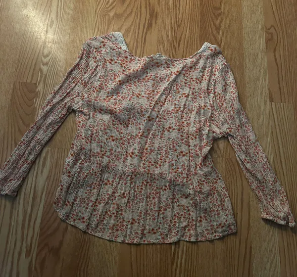 Hippie Rose Floral Blouse - Image 2