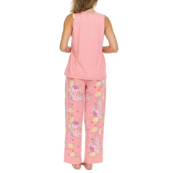 NWT Flora Nikrooz 3-Piece Sleep Set – Pink Floral (Medium)B28 - Image 5