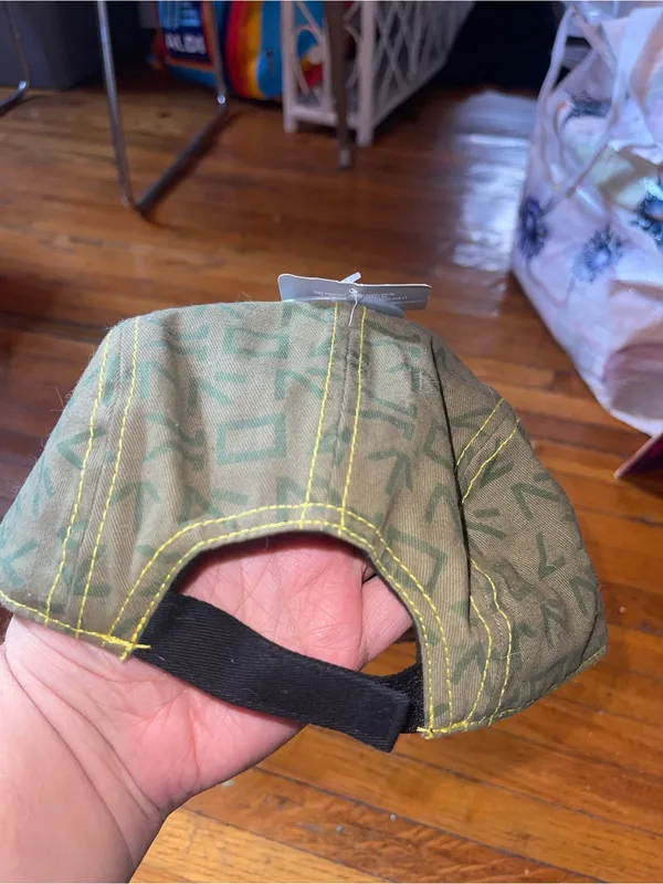 NWT Star Wars Olive Green Patterned Kids Cap wwith Colorful Logo (M/7-10) - Image 9