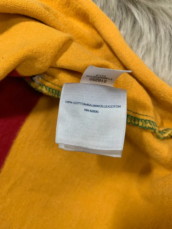Rowing Blazers x Lands' End Multicolored Striped Rugby Long Sleeve Shirt XL - Image 6