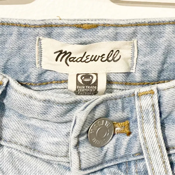 Madewell Size 24 Petite Curvy Perfect Vintage Jean Light Wash Denim‎ - Image 3