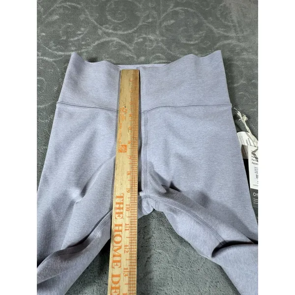 Vuori Clean Elevation Legging Rain Heather Gray Womens Small Wide Waistband New - Image 13