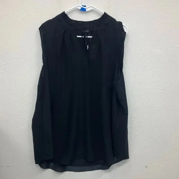 Torrid Black Chiffon Tank Sleeveless Womens Plus Size 2X NEW #734 - Image 6