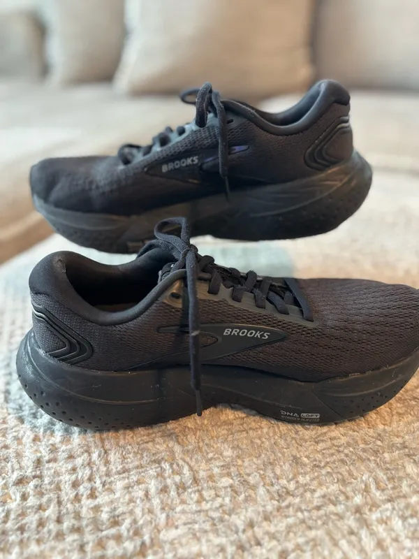 Brooks Glycerin 21 Women’s 7.5 Black Running Walking Shoes Medium B - Image 2