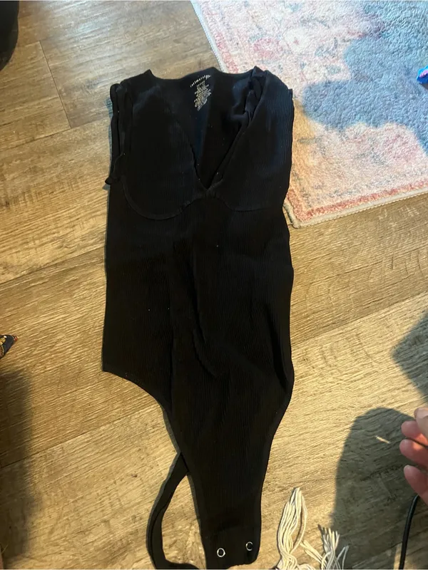 Free people intimately seamless black bodysuit small - Image 6