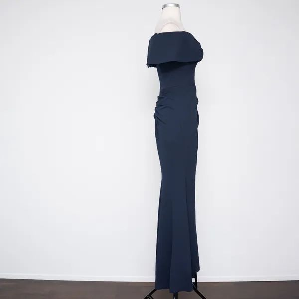 Xscape - Bow Off the Shoulder Scuba‎ Knit Cocktail Dress - Image 3