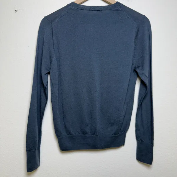 Muji Women 100% Merino Wool Sweater Medium‎ Minimalist Luxury Preppy Heritage - Image 4