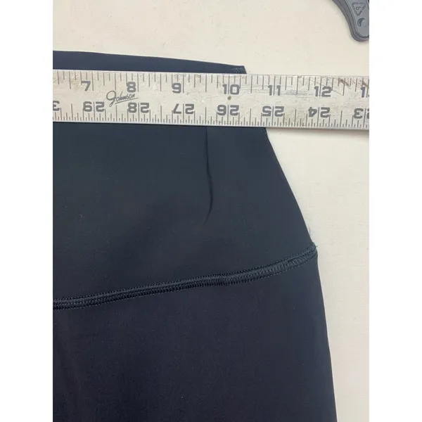Alo size small warrior High-Waist Black Ripped Leggings yoga athletic - Image 6