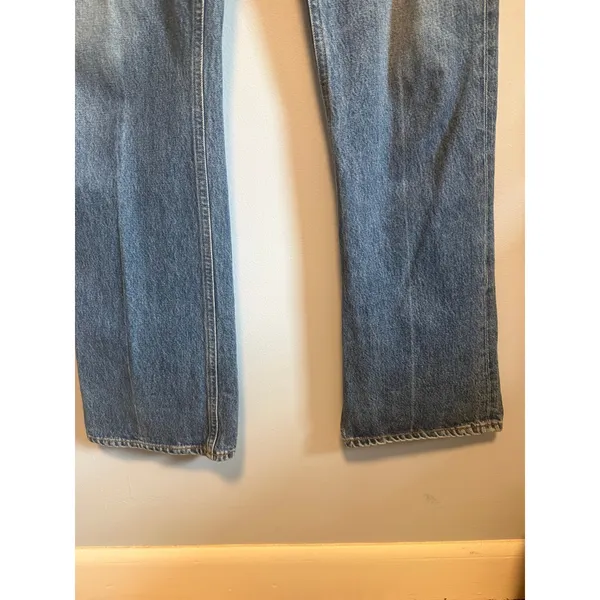 AGOLDE Vintage High Rise Jeans size 31 Medium Wash 100% Cotton - Image 4