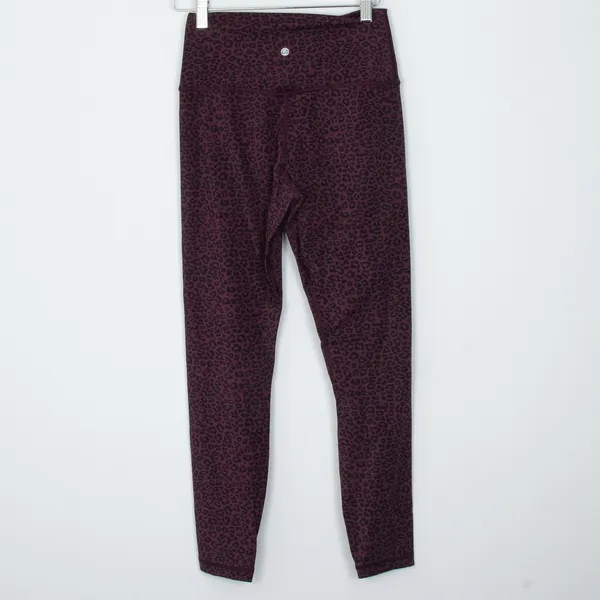 CRZ YOGA Womens Leggings Size S Brown Leopard High Waisted Athletic Yoga Pants - Image 4
