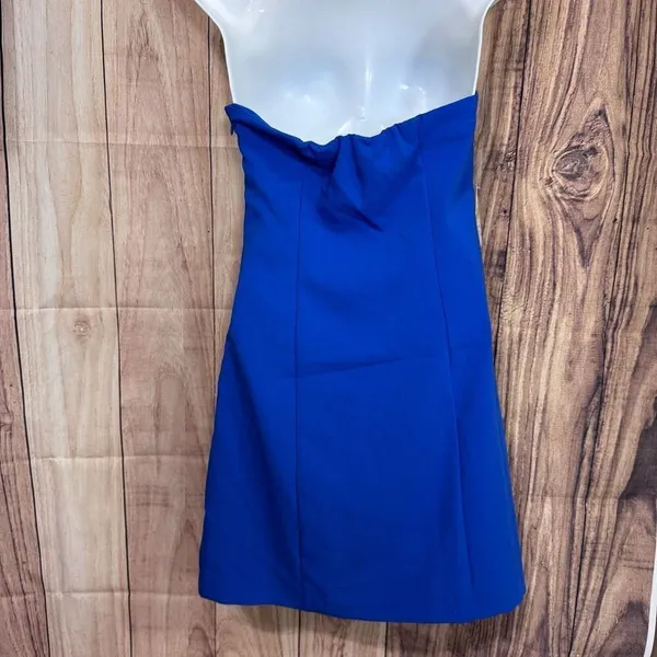 A new day mini A line dress blue‎ size 4 - Image 6