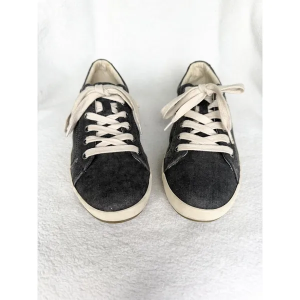 Taos Star Women’s Charcoal Gray Canvas Sneakers Lace Up Arch Support Size 8.5 - Image 3