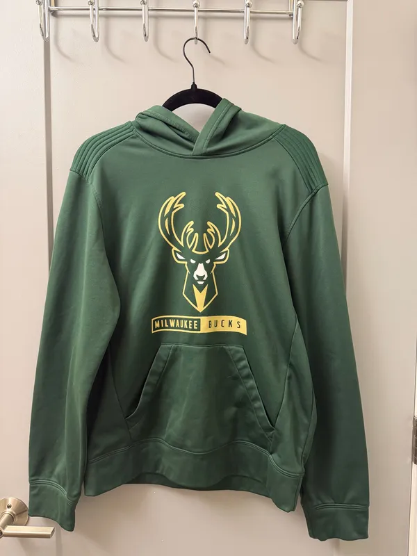 NBA Bucks Milwaukee Hoodie Green - Image 5