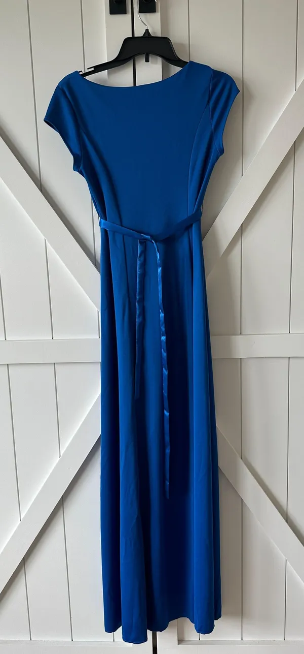 Blue Formal Dress Size 6 - Image 3