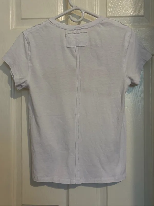 We the Free people white / red surf Tee small - Image 4