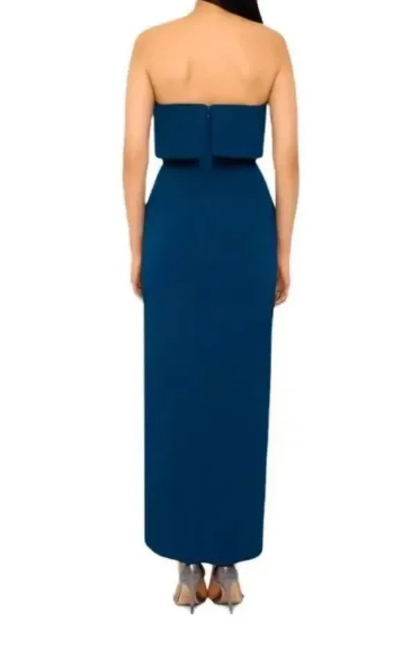 XScape emerald green mid length dress - Image 2