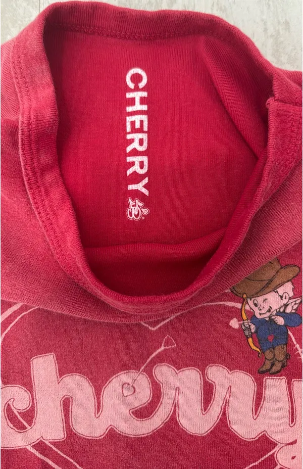 Cherry LA Crop Tee - Image 2
