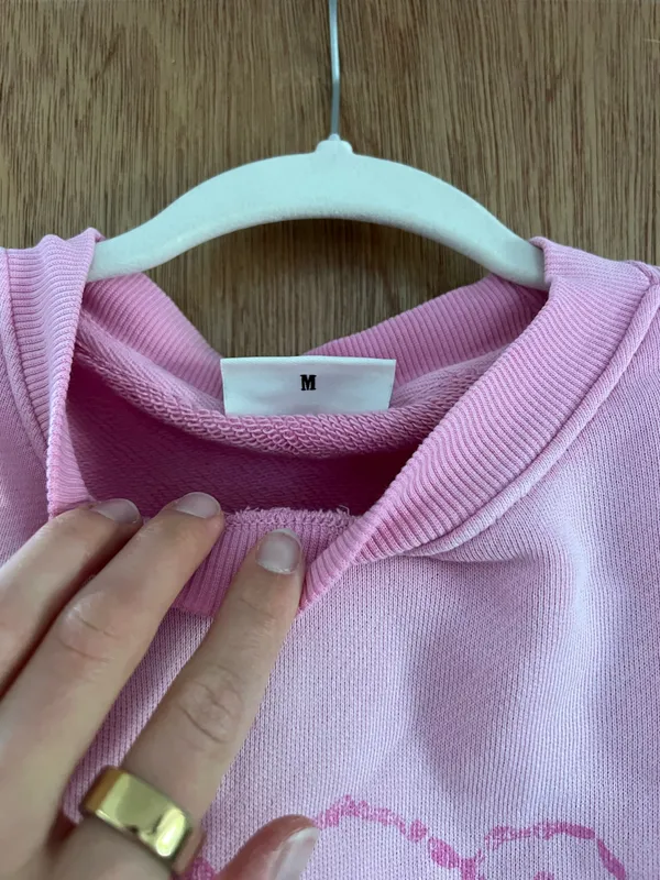 Elwood teddy crewneck Pink Size M - Image 6