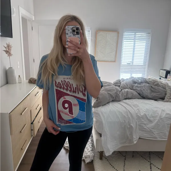 Phillies NWT new era tee L Blue Size L - Image 5