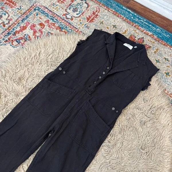 One Teaspoon Denim Jumpsuit sized small - Image 4