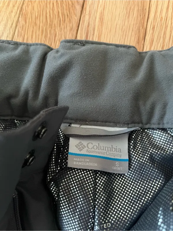 Columbia Women's Snow Pants Small Gray Insulated Ski Waterproof Winter Outdoors - Image 2