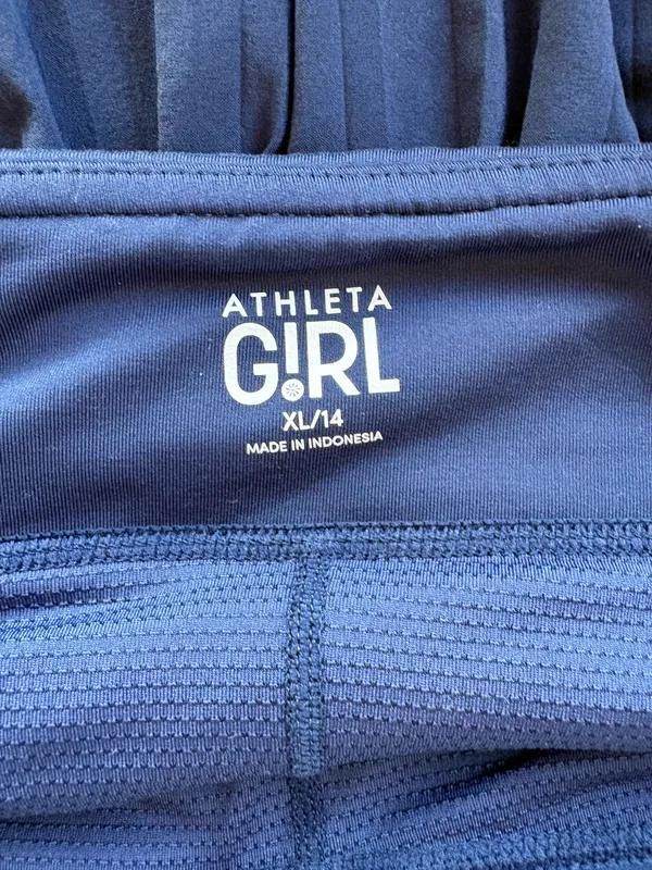 Athleta Girl Navy Tennis Skirt - Image 4