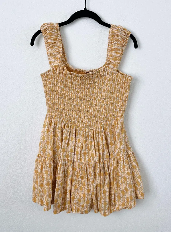 Free People Sweet Annie Smock Mini Dress - Image 5