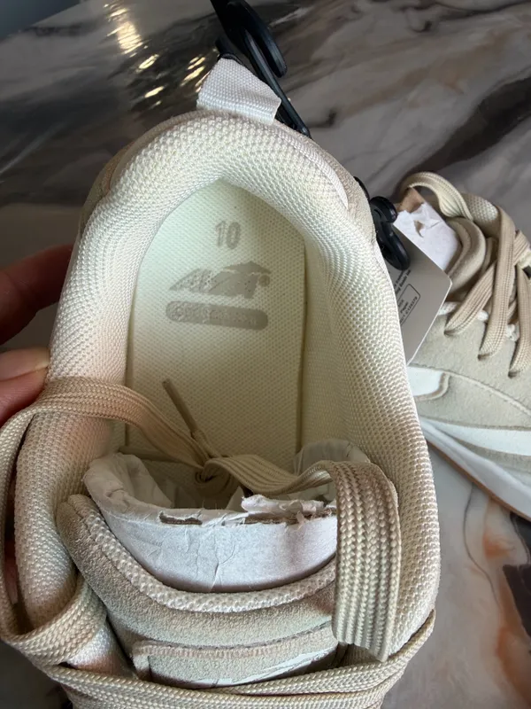 Avia Men’s Sneakers Size 10 Beige Cream Gum Sole Casual Athletic Shoes New - Image 5