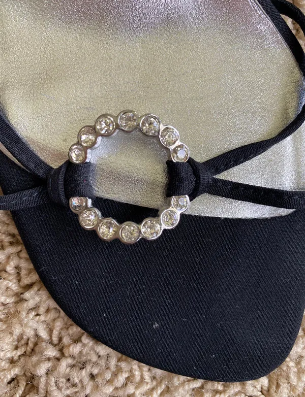Stuart Weitzman Vintage  Ankle Strap Sz 9 - Image 7