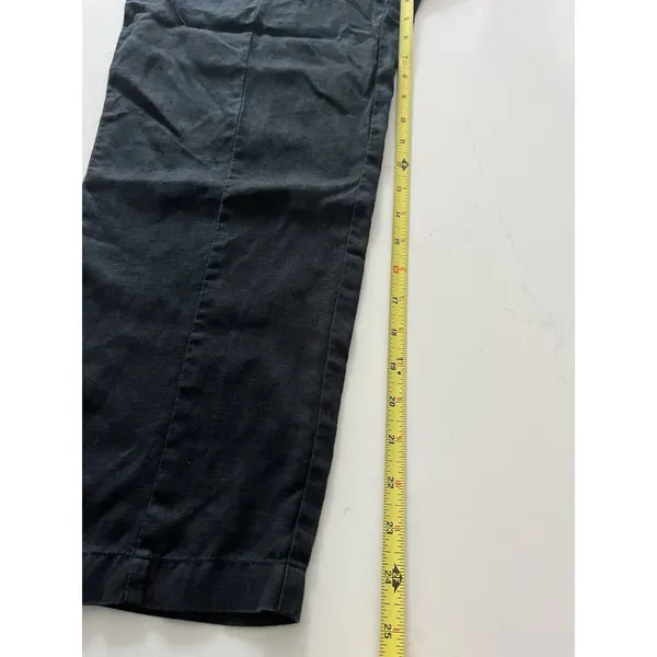 Quince Pants Women’s Medium Black European Linen - Image 6