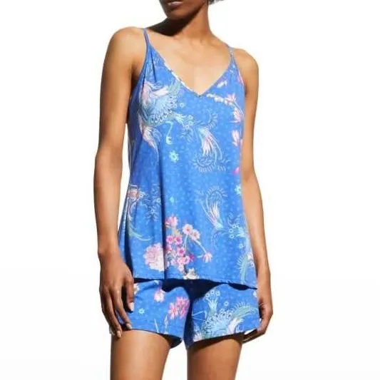Johnny Was L Revive Pima Cotton Cami Short Set Pajamas Sleepwear Pima Cotton - Image 3