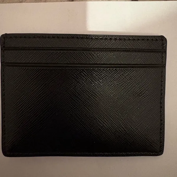 Kate Spade‎ Black Leather Card Case - Image 4