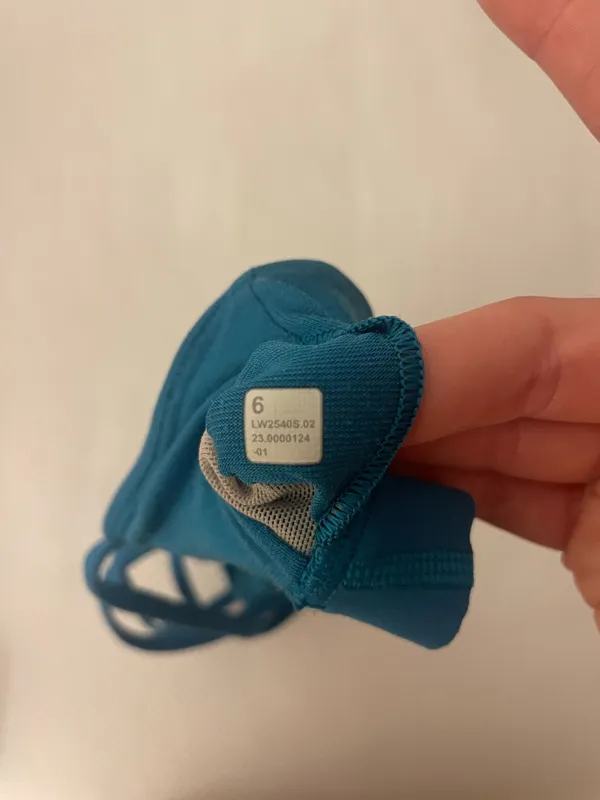 Lululemon Hawaiian blue sports bra - Image 4