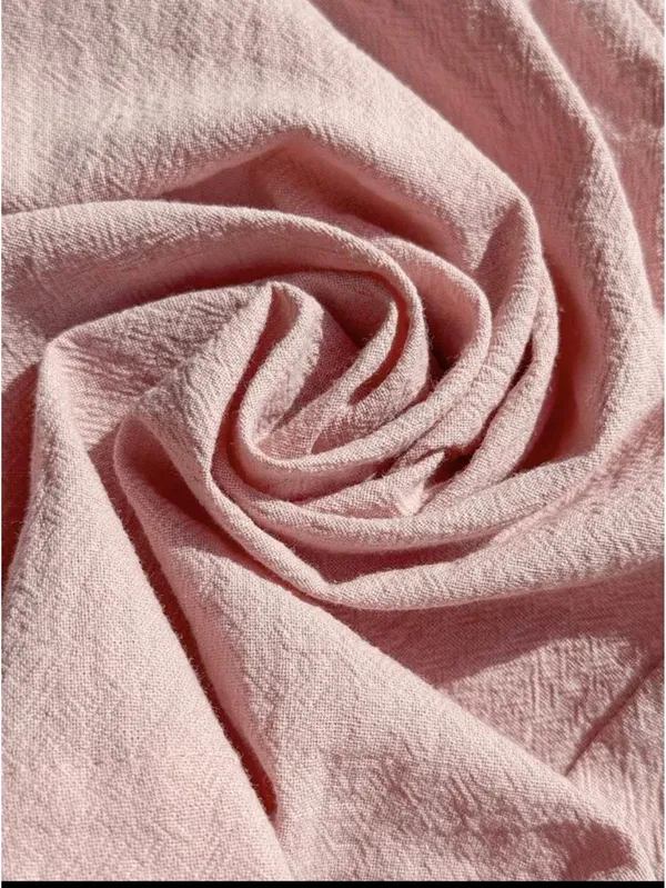 SheIn Dusty Pink Tie-Shoulder 100% Cotton Set - Image 4