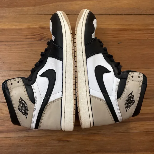Nike Air Jordan 1 Retro High OG Latte Women’s 9 Brown White Black FD2596-021 - Image 13