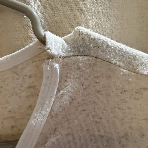 Elegant Cream Mini Dress Size L - Image 6