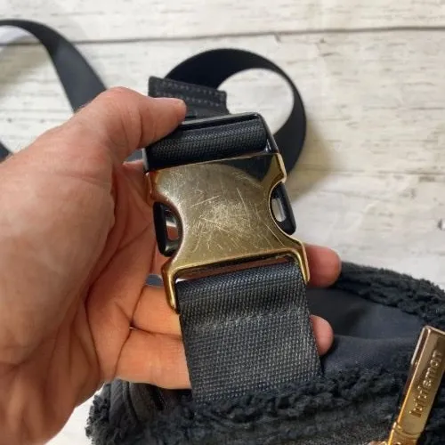 Lululemon Everywhere Belt Bag Black Fleece Sherpa with Gold Hardware 1L - Image 12