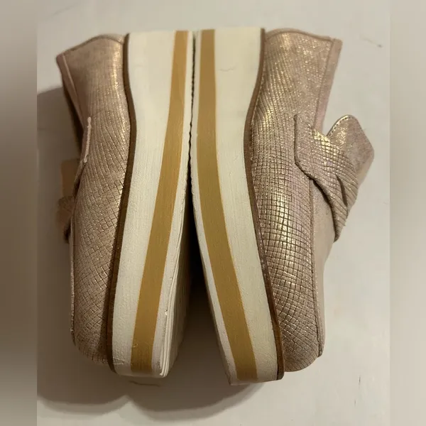 Marroqui Sanchez gold shoes size 36 - Image 4