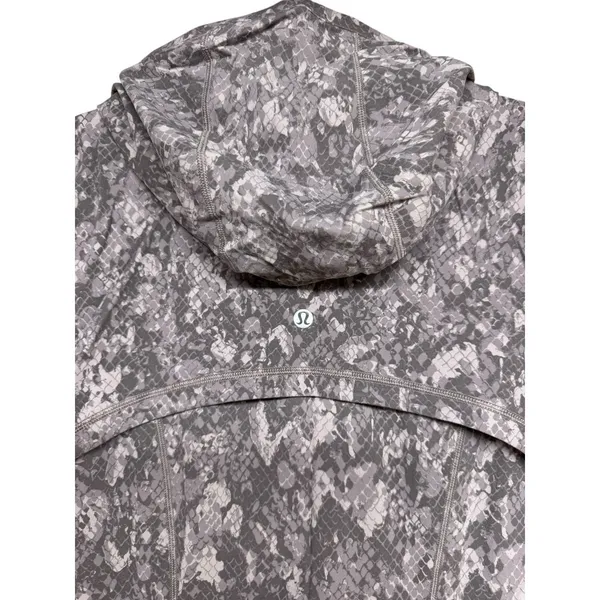 Lululemon Hooded Define Jacket *Nulu Hideaway Camo Lunar Rock Multi Women's Sz 8 - Image 4