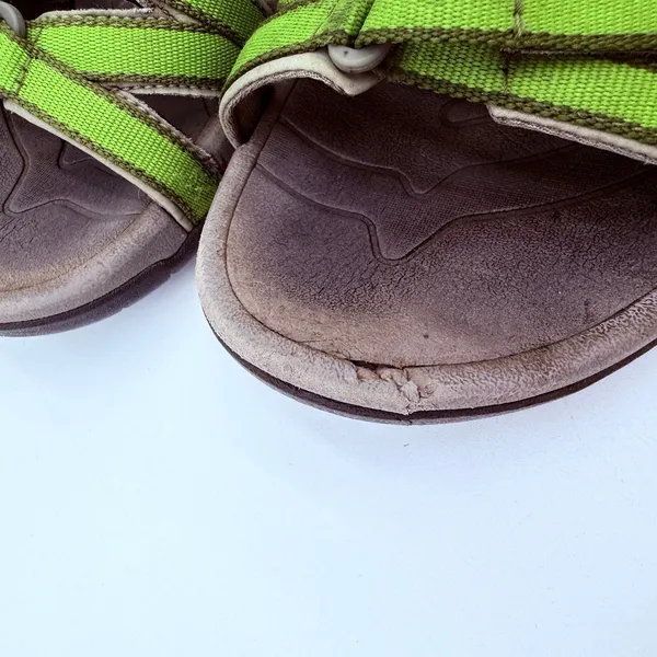 Teva Women's Tirra Lime Green Outdoor Sport Sandals Size 8 - Image 7
